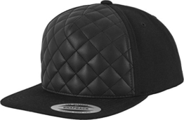 Leder Design Snapback Basecap Leather Flexfit Cap Rap Rapper Hip Hop -