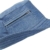 leichter Stoffhut mit seitlichen Taschen, Kopfgröße:57;Farben:jeansblau - 