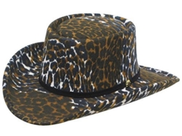 LEOPARD WESTERNHUT GAMBLER COWBOYHUT HUT Gr. M -