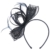 Lierys Antoina Fascinator Haarschmuck Anlasshut Haarreif für Damen Kinder Anlasshut Hochzeitshut Winter Sommer (One Size - dunkelblau) -