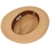 Lierys Classic Fedora Panamahut Hut Strohhut Panamastrohhut Sommerhut Sonnenhut Bogarthut für Damen Herren Panamahut Herrenhut Frühjahr Sommer (M/57-58 - camel) - 