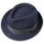 Lierys Classic Fedora Wool Trilby Wollhut für Damen Herren Fedora Wollfilzhut mit Ripsband Winter Sommer (M/56-57 - blau) - 