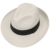 Lierys Fine Mountain Strohhut Sommerhut Strandhut Hut Sonnenhut Bogarthut Fedora für Damen Herren Bogarthut Sommerhut mit Ripsband Frühjahr Sommer (XL/60-61 - weiß) - 
