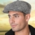 Lierys Fischgrat Flatcap (Schiebermütze) für Herren, Hatteras Cap gefertigt aus Schurwolle (Tweed) mit klassischen Fischgräten Muster, Mütze in der Größe L/58-59, Farbe schwarz - 
