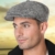 Lierys Fischgrat Flatcap (Schiebermütze) für Herren, Hatteras Cap gefertigt aus Schurwolle (Tweed) mit klassischen Fischgräten Muster, Mütze in der Größe L/58-59, Farbe schwarz - 