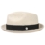 Lierys Herren Hut Eduardo Premium Panamahut 2 in 1 Trilby und Pork Pie 1198414 Panamahüte Panamastrohhut (M/56-57 - natur) -