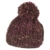 Lierys Imatra Bommelmütze für Damen Damenmütze Bommelmütze mit Futter, mit Futter Herbst Winter (One Size - lila) -