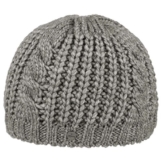 Lierys Longby Beanie Strickmütze Skimütze für Damen Herren Kinder Beanie Damenmütze mit Futter, mit Futter, mit Futter Herbst Winter (One Size - grau) -