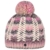 Lierys Pileja Pompon Strickmütze Mütze Damenmütze Bommelmütze Wintermütze Wollmütze für Damen Bommelmütze Strickmütze mit Futter, mit Futter Herbst Winter (One Size - rosa) -