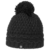 Lierys Pinea Pudelmütze für Damen Damenmütze Bommelmütze Herbst Winter (One Size - schwarz) -