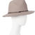 Loevenich Damen Filz Fedora Filz-Hut mit modischem Flechtband, Farbe: Beige - 