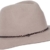 Loevenich Damen Filz Fedora Filz-Hut mit modischem Flechtband, Farbe: Beige - 