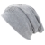 Long Beanie von Ella Jonte im hippen Oversize-Look grau mit Anker - 