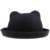 Lukis 1 Stk. 1 Stk.katze-Ohrringen Hut Melone Derby Kappe Melone Bowler Mütze Hut Bowlerhut Filzhut Chaplin Hat Kopfumfang 57cm (Schwarz-1) - 