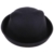 Lukis 1 Stk. 1 Stk.katze-Ohrringen Hut Melone Derby Kappe Melone Bowler Mütze Hut Bowlerhut Filzhut Chaplin Hat Kopfumfang 57cm (Schwarz-1) -