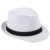 Lukis 1 Stk.Unisex Panamahut Panama Hut Strohhut Jazz Hut aus PP Braid (Weiß) - 