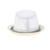Lukis 1x Kinder Strohhut Strandhut Jungenhut Maedchenhut Sommerhut Jazzhut Trilby Fedora Lace mit Band Weiss - 