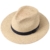 Mayser Andrew Panama Hut Traveller Hut aus Panamastroh mit blauem Hutband - natur 61 - 
