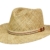 Mayser Calas Strohhut Fedora Hut aus Stroh - natur 58 -