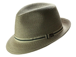 Mayser Danyo Trilby Hut aus Hanf - beige 58 -