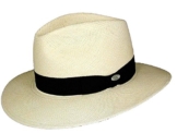 Mayser Menton Strohhut natur/schwarz 58 -