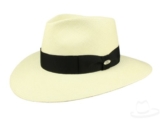 Mayser Nizza Panamahut Strohhut Traveller Hut mit UV-Schutz aus Panamastroh - beige 60 -