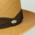 Mayser Torino Panamahut Strohhut Fedora aus Stroh - braun 60 - 