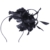 McBURN Cila Sinamay Fascinator Haarschmuck Haarreifen Kopfschmuck Brautschmuck Brauthut für Damen Kopfschmuck Anlasshut Winter Sommer (One Size - blau) - 
