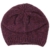 McBURN Shiny Beanie Damenmütze Strickmütze Mütze Wollmütze Merinomütze Wintermütze Skimütze für Damen Kinder Wollmütze Damenmütze Herbst Winter (One Size - bordeaux) - 