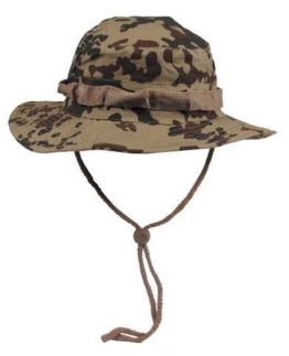 MFH Boonie Hat Australian Buschhut Junglehat Tropenhut Wüstenhut mit Kinnband S-XL -