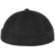 Miki Cord Dockermütze Dockercap Hafenmütze Cordmütze Kordmütze Baumwollmütze Beanie Seemannsmütze (One Size - schwarz) -