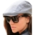 Minetome Unisex Damen Herren Buschhut Hunting Hut Barett Flatcap Golfmütze Schirmmütze Sportmütze Herrencap ( Hell Grau ) -