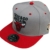 Mitchell & Ness Basic Fitted Cap - CHICAGO BULLS - Grey-Scarlet, Grau, 7 3/4 -