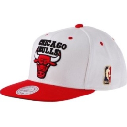 Mitchell & Ness BB Special Snapback CHICAGO BULLS White Red, Size:ONE SIZE -