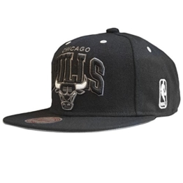 Mitchell & Ness BGW Snapback - CHICAGO BULLS - Black-Black, Size:ONE SIZE -