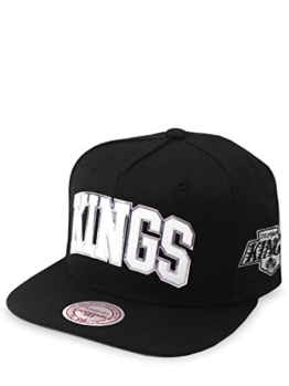 Mitchell & Ness Blacked Out Sonic Snapback - LA KINGS - Black, Size:ONE SIZE -