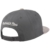 Mitchell & Ness Buttery LA Kings Cap Snapback Flat Brim Flatbrim Baseballcap Basecap NHL Kappe Cap Basecap (One Size - anthrazit) - 