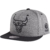 Mitchell & Ness Herren Caps / Snapback Cap Broad Chicago Bulls grau Verstellbar -