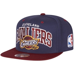 Mitchell & Ness Herren Caps / Snapback Cap NBA Team Arch Cleveland Cavaliers blau Verstellbar -