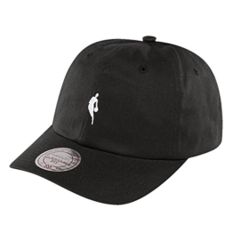 Mitchell & Ness INTL053 Snapback Cap NBA LOGOMAN Schwarz, Size:ONE SIZE -