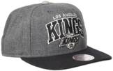 Mitchell & Ness Los Angeles Kings Snapback Cap Dunkelgrau Schwarz -