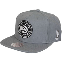 Mitchell & Ness Rainbow Atlanta Hawks Snapback Cap (one size, grey) -