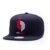 Mitchell & Ness Solid Team Blazers Cap Snapback Basecap Baseballcap Flat Brim Flatbrim Kappe pet base cap (One Size - schwarz) -