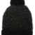 Mount Hood Damen Strickmütze Plymouth, Schwarz (Schwarz-Grau), One size -