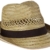 Mount Hood Unisex Strohhut Denver, Beige (Braun), Large -