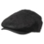 Mütze Schirmmütze Merrick Leder Flatcap Stetson (L/58-59 - schwarz) -