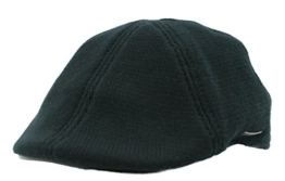 Muskegon Gatsby Cap by Stetson (L/58-59 - schwarz) -