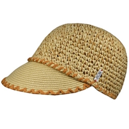 NC56 - Damen - Strandkappe Sommercap Schirmkappe Sonnenschutzkappe - knautschbar - One size -