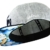 Nebelkind Snapback Cap grau mit blauem Schirm und Pillenmuster onesize unisex -