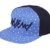 Nebelkind Snapback Cap hellblau blau gepunktet mit Stickerei edel onesize unisex - 
